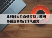 yabo-比利时大胜白俄罗斯，欧洲杯预选赛热门球队强势